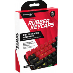 Hp hyperx keycaps full key set red - Img 1