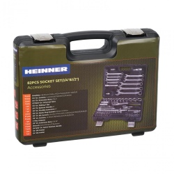 HR TRUSA 82 PIESE 1/4"&1/2" CR-V - Img 3