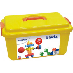 InterBlocks Miniland 100 piese - Img 2