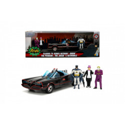 Jada batman set masinuta metalica batmobile 1:24 si 4 figurine - Img 7
