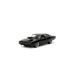 JADA FAST AND FURIOUS MASINUTA METALICA DODGE CHARGER 1970 NEGRU SCARA 1 LA 24 - Img 2