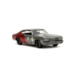 JADA MARVEL SET FIGURINA METALICA THOR SI MASINUTA CHEVY CHEVELLE SS SCARA 1 LA 32 - Img 2