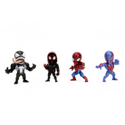 JADA MARVEL SPIDER MAN SET 4 FIGURINE METALICE 6.5CM - Img 2