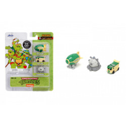 Jada set 3 masinute metalice testoasele ninja 4cm - Img 1