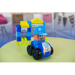 Joc constructii tematic Statie politie - Miniland - Img 4