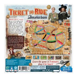 Joc de societate Ticket to Ride Amsterdam, limba engleza - Img 2