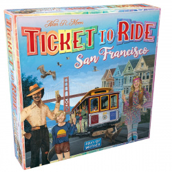 Joc de societate Ticket to Ride San Francisco, limba engleza - Img 1