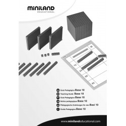 Joc educativ Baza 10 Set 121 piese la cutie Miniland - Img 4
