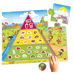 Joc educativ Piramida alimentelor - mancam sanatos - Img 3