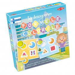 Joc educativ Sa descoperim Formele si culorile - Img 1
