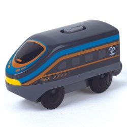 Jucarie - Locomotiva neagra alimentata cu baterii - Img 2