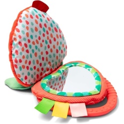 Jucarie multisenzoriala pentru bebelusi Capsunica, 18 cm - Img 2