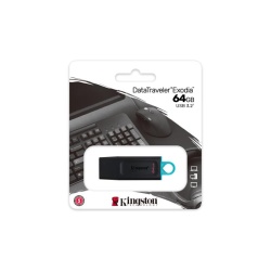 KS USB 64GB DATATRAVELER EXODIA 3.2 BK/T - Img 10