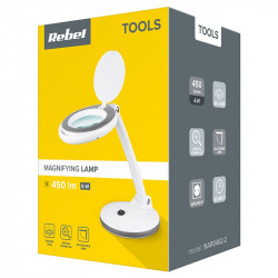 Lampa led 6w cu lupa 5 dioptrii rebel (30x283 - Img 3