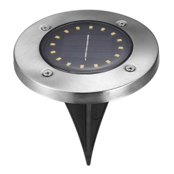 Lampa Solara estetica exterioara de gradina, cu 16 LED-uri, cu suport scurt - Img 4