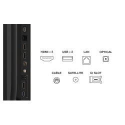 LED TV 4K 75''(190cm) TCL 75P6K - Img 6
