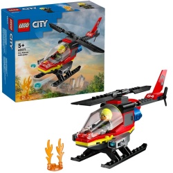 LEGO CITY ELICOPTER DE POMPIERI 60411 - Img 5