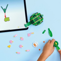 LEGO CREATOR BROASCA TESTOASA CU O FLOARE DE NUFAR 31377 - Img 6