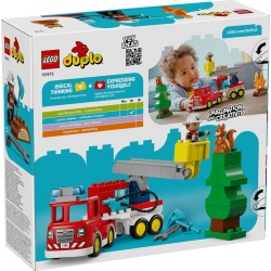 LEGO DUPLO CAMION DE POMPIERI CU FURTUN SI POMPIER 10473 - Img 7