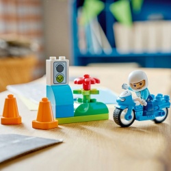LEGO DUPLO MOTOCICLETA ALBASTRA DE POLITIE 10471 - Img 7