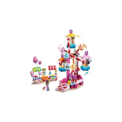 LEGO FRIENDS ROATA FERRIS CU BOMBOANE SI BRIOSE 42700 - Img 9