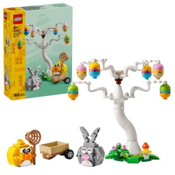 LEGO ICONICS IEPURAS SI VANATOARE DE OUA DE PASTE 40808 - Img 7