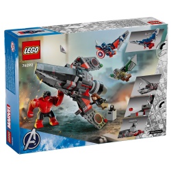 LEGO MARVEL SUPER HEROES BATALIA DINTRE CAPITANUL AMERICA SI HULK ROSU 76292 - Img 8
