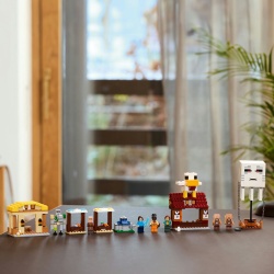 LEGO MINECRAFT ATACUL BALOANELOR GHAST ASUPRA SATULUI 21273 - Img 5