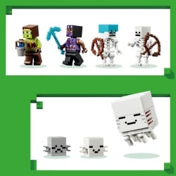 LEGO MINECRAFT STATIE DE MOBI GHAST 21597 - Img 7