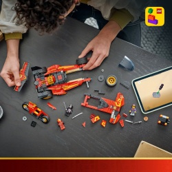 LEGO NINJAGO X 1 NINJA CHARGER LA A 15 A ANIVERSARE 71867 - Img 5