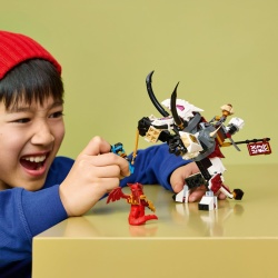 LEGO NINJAGO ZILVAR SI MONSTRUL DRAGON GRIMTAK 71863 - Img 4