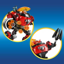 LEGO SONIC KNUCKLES VS DR EGGMAN SI ROBOTUL EGG CRUSHER 77005 - Img 7