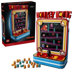 LEGO SUPER MARIO JOC ARCADE DONKEY KONG 72051 - Img 4