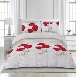 Lenjerie de pat microfibra KS, Poppy