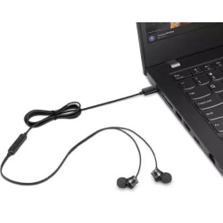 Lenovo USB-C Wired In-Ear Headphones - Img 1