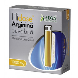 LILIDOSE ARGININA BUVABILA 1000MG 25ML*10MDZ