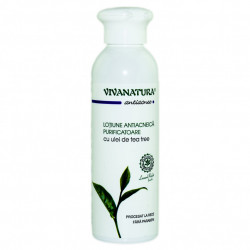 LOTIUNE ANTIACNEICA PURIFICATOARE CU ULEI DE TEA TREE 150 ml VIVA NATURA