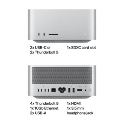 MAC STUDIO M4 MAX 16/40/16 48GB 1TB RC - Img 7