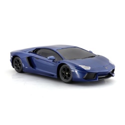 MAISTO MASINUTA CU TELECOMANDA 2.4GHz LAMBORGHINI AVENTADOR COUPE SCARA 1 LA 24 - Img 4