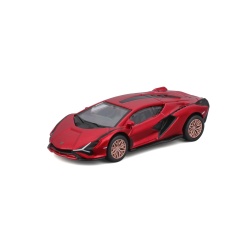MAISTO MASINUTA METALICA SPEED ICONS LAMBORGHINI SIAN FKP 37 ROSU SCARA 1 LA 64 - Img 2