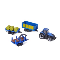 MAISTO SET 4 UTILIAJE AGRICOLE NEW HOLLAND - Img 2