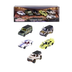 MAJORETTE CASTHEADS SERIES SET 5 MASINUTE SCARA 1:64 - Img 1