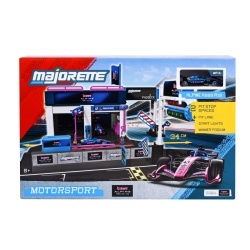 MAJORETTE SET MOTORSPORT BWT ALPINE F1 TEAM CU MASINUTA INCLUSA ALPINE A525 R19 SCARA 1 LA 64