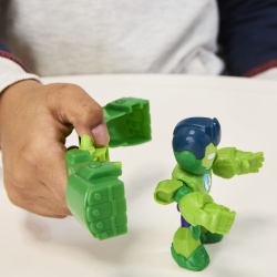 MARVEL IRON MAN SI PRIETENII SAI UIMITORI FIGURINA IRON HULK 7.6CM - Img 5