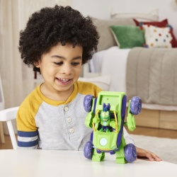 MARVEL IRON MAN SI PRIETENII SAI UIMITORI SET VEHICUL 2 IN 1 SI FIGURINA IRON HULK - Img 5