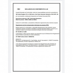 Masca de protectie respiratorie cu supapa 06922 3M FFP2 - Certificare CE 2797 - Img 4