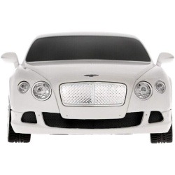 MASINA CU TELECOMANDA BENTLEY CONTINENTAL GT ALB CU SCARA 1 LA 24 - Img 3