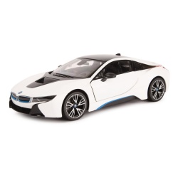 MASINA CU TELECOMANDA BMW I8 ALB SCARA 1 LA 14 - Img 6