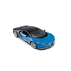 MASINA CU TELECOMANDA BUGATTI CHIRON ALBASTRU SCARA 1 LA 14 - Img 5