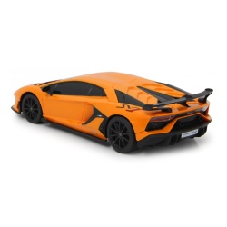 MASINA CU TELECOMANDA LAMBORGHINI AVENTADOR SVJ PORTOCALIU CU SCARA 1 LA 24 - Img 6